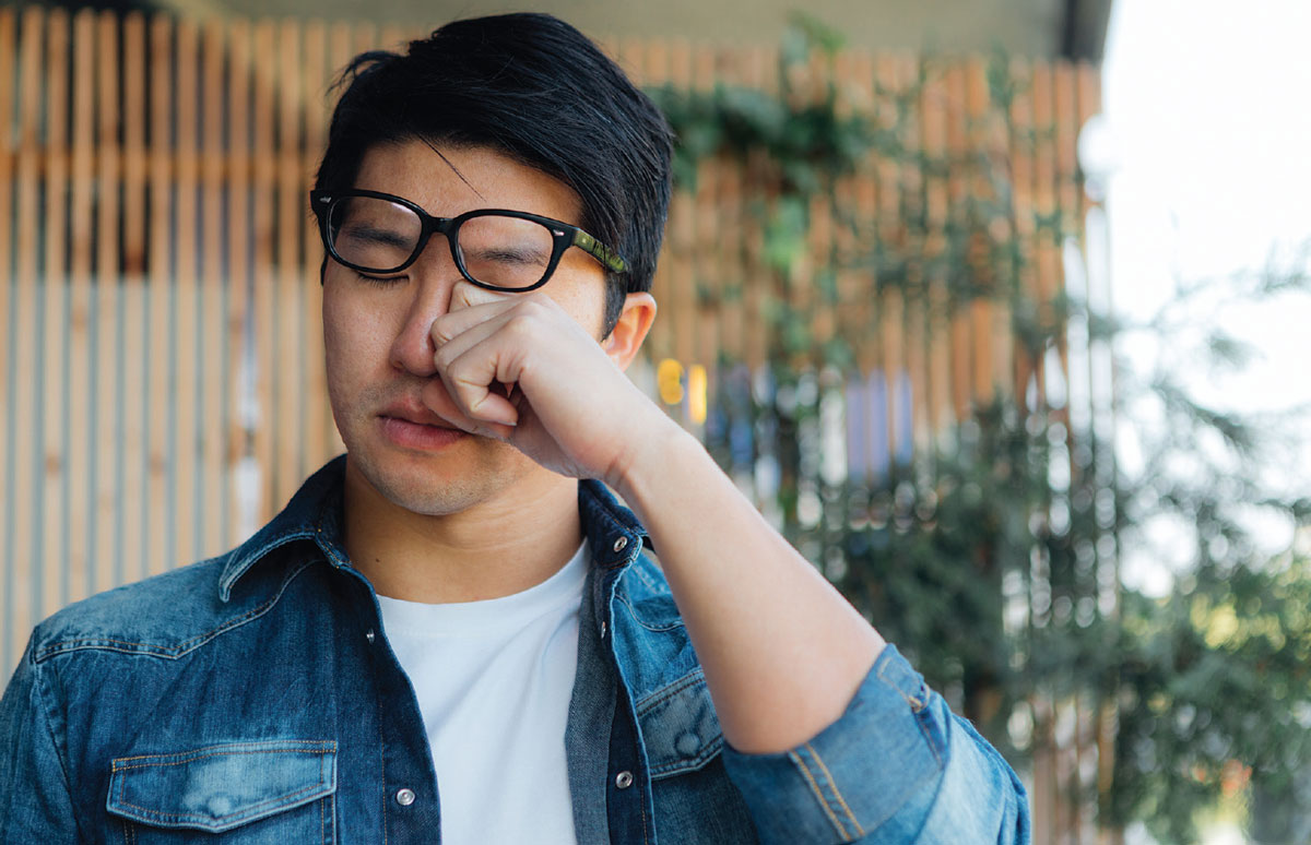 Habitual eye rubbing, particularly when performed with the knuckles, has long been associated with increased likelihood of keratoconus development. However, numerous other factors—including age, genetic profile, history of atopic dermatitis, UV light exposure and more—also play a part and should be teased out during a careful patient history.